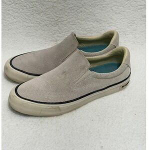 SEA Vees Mens Hawthorne Slip On Suede Perforated Casual Sneakers Size 9.5